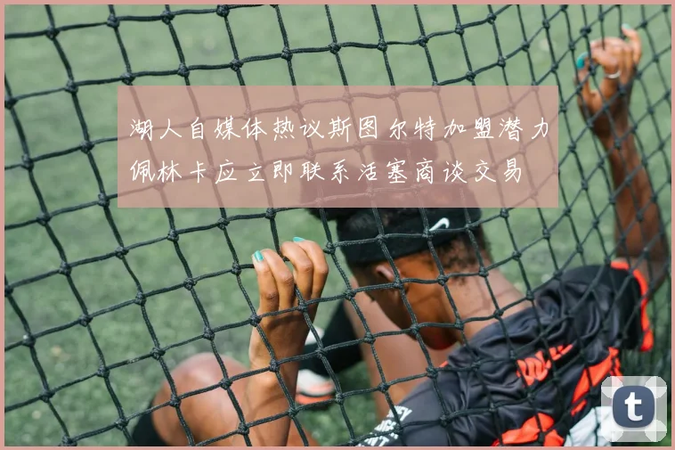 湖人自媒体热议斯图尔特加盟潜力佩林卡应立即联系活塞商谈交易
